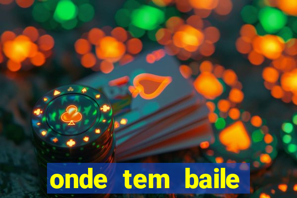 onde tem baile hoje em joinville